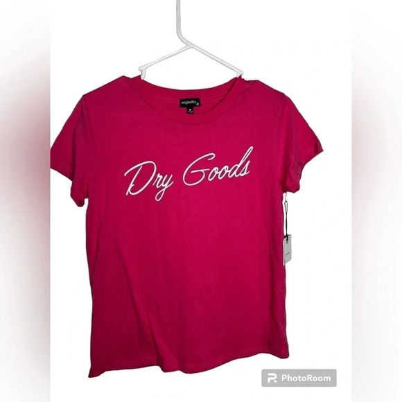 Originality Bright Pink “Dry Goods” medium t-shirt - Picture 2 of 3